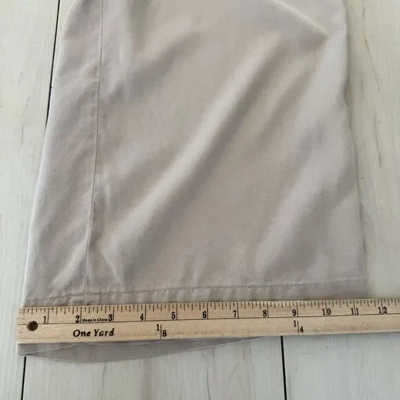 Talbots Flowy Wide Leg Ankle Pants Women’s 16P Beige - Picture 13 of 16